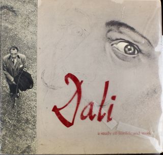 Salvador Dali Book Dali A Study Of His Life & Work 1958 York Graphic Society