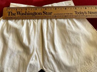 Antique Cotton Pantaloons For French / German Bisque Doll 3