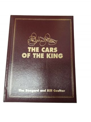 Richard Petty The Cars Of The King Hard Cover Signed 1294/1500 Cert Authenticity