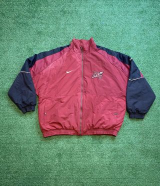Vintage Nike Fsu Jacket Rare Florida State University Size Xl