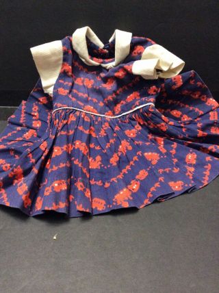 Vintage 1950’s Terri Lee Doll Dress Train Party Not Tagged