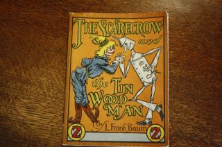 Vintage Jello Booklet 1933/l.  Frank Baum The Scarecrow And The Tin Woodman