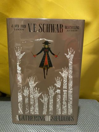 A Gathering Of Shadows,  V.  E.  Schwab,  Signed B&n Collector 