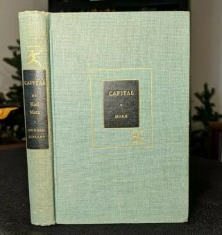 Capital - The Communist Manifesto By Karl Marx,  Hardcover,  Modern Library 1932