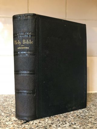 1912 King James Holy Bible,  Old & Testaments,  Apocrypha In