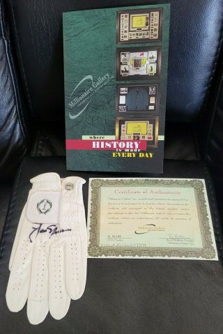 Authentic Jack Nicklaus Autographed Muirfield Golf Glove Gorgeous With