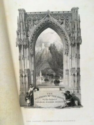 Pilgrims of the Rhine Lord Ed.  Lytton,  Ltd.  Lux.  Ed.  Illust ' d 27 engravings 1891 3