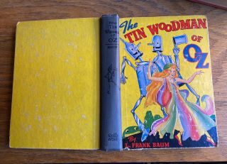 The Tin Woodman Of Oz L.  Frank Baum Pub By Reilly & Lee
