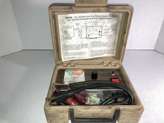 Vintage Mitco Tm - 1 Burner Ignition Transformer Tester