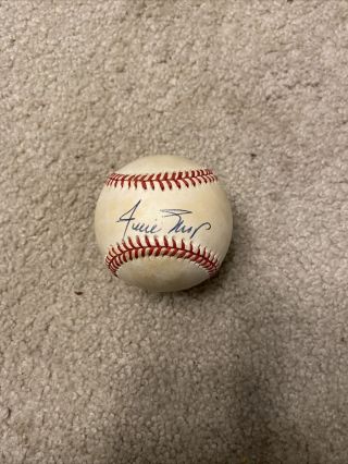 Willie Mays Autograph / Signed Rawlings Official National League Baseball