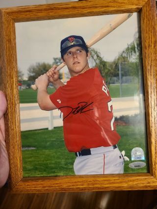 Dustin Pedroia Boston Red Sox Autographed Signed 8x10 Photo