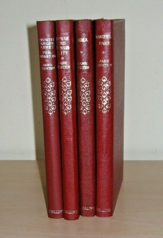 Five Novels By Jane Austen In Four Volumes - As
