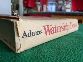 WATERSHIP DOWN Richard Adams 1972 True First Printing,  Hardcover w/ Dust Jacket 3
