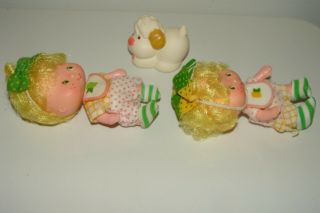 Vintage Strawberry Shortcake Lem and Ada Dolls Sugarwoofer Reintroduced Scent 3