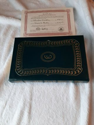 Signed First Edition - Easton Press,  How I Got To Be Whoever It Is I Am,  Grodin