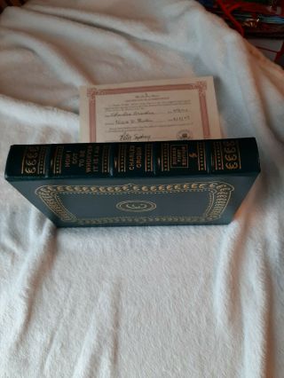 Signed First Edition - Easton Press,  How I Got to be Whoever it is I Am,  Grodin 2