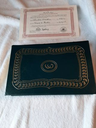Signed First Edition - Easton Press,  How I Got to be Whoever it is I Am,  Grodin 3