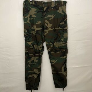Vintage Camo Camouflage Cargo Pants U.  S.  Army X - Large Long Bdu