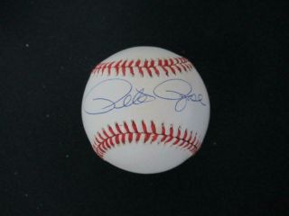 Pete Rose Signed Baseball Autograph Auto Psa/dna Ah81634