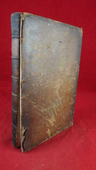 1726 General Index To The Common Law Or Tables,  Book Of Reports,  Folio,  Scarce