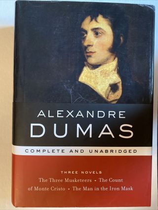 Alexander Dumas Hardcover Complete Three Novels Book 2006 Barns & Noble