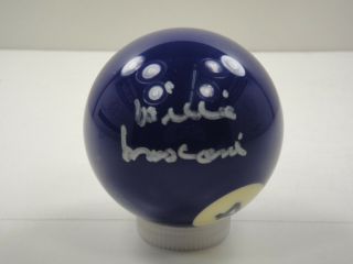 Willie Mosconi Signed Psa/dna Certified Authentic 4 Billiard Ball Autographed