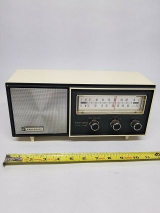 Vintage Panasonic Solid State Electric Radio Model Re - 6137 Fm - Fm Afc - Am 2 - Band