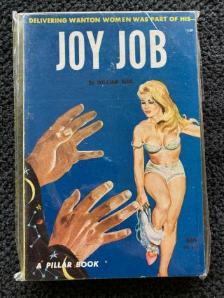 Joy Job Vintage Sleaze Paperback Cover Mid Century Erotica