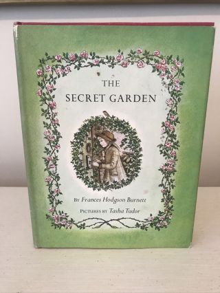 The Secret Garden 1962 Hardcover In Jacket Dj Illustrated Burnett,  Tudor