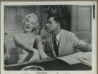 Vintage Actress Photograph: Marilyn Monroe Tom Ewell The Seven Year Itch C.  1955