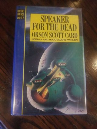 Orson Scott Card - Speaker For The Dead 1st British Ed Signed