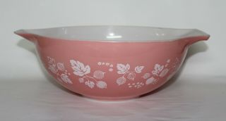Vintage Pyrex 444 Pink Gooseberry Cinderella Mixing Nesting Bowl