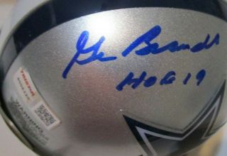 Gil Brandt Hof 19 Dallas Cowboys Autographed Signed Mini - Helmet Tristar Cert