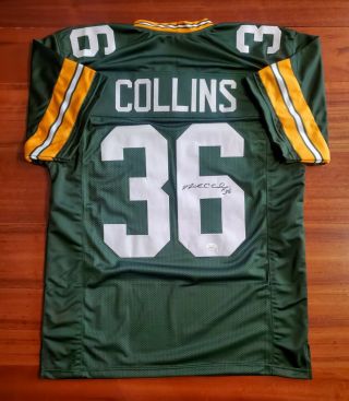 Nick Collins Autographed Signed Jersey Green Bay Packers Jsa