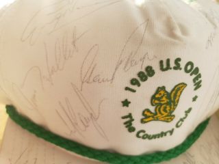 SIGNED AUTOGRAPHED Cap Hat 1988 US Open The Country Club.  Classic Playoff 2