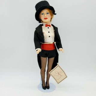 16” Vintage 1985 Effanbee Lucille Ball Doll From Legend Series I Love Lucy