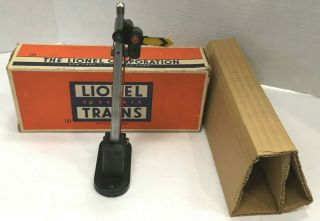 Vintage Lionel Trains 151 Semaphore Signal With Box