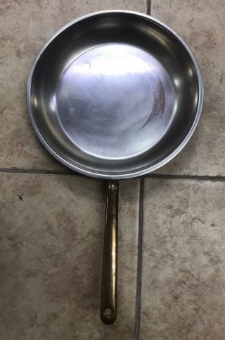 Vintage Spring Culinox Copper Frying Pan Made In Switzerland 10” 78 S