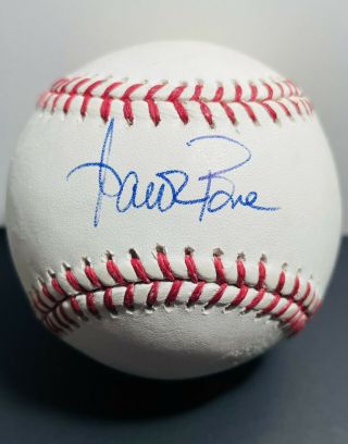 Aaron Boone Signed Baseball York Yankees Romlb Autograph Auto Yankee Stadium