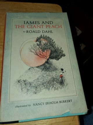 1961 James And The Giant Peach Roald Dahl Hardcover