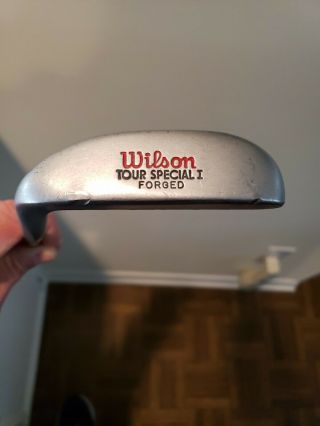 Vintage Wilson Tour Special I All Golf Putter/8802 Napa Style Leather G