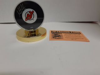 Martin Brodeur Authentic Hand Signed Jersey Devils Puck With