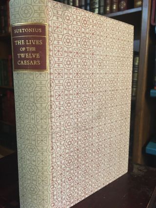 Suetonius Lives Of The Twelve Caesars Hardcover Heritage Press