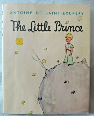 The Little Prince,  Hardcover Dj 1971 By Antoine De Saint - Exupery Harcourt Vg/vg