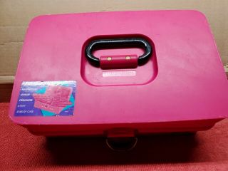 Vintage Caboodle Jewelry Case 3 Tier Pink 2420