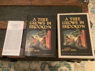 1943 A Tree Grows In Brooklyn By Betty Smith First Edition Library Facsimile