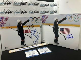 Pick (1) : Tj Oshie Hockey Team Usa Signed Autographed 8x10 Photo Beckett Bas