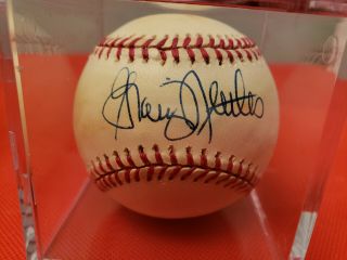 GRAIG NETTLES ALL STAR SIGNED AUTOGRAPHED OFFICIAL GAME BASEBALL WITH CASE & 2