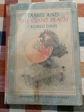 James And The Giant Peach Roald Dahl First Us Edition 1963