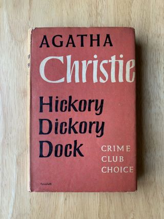 Agatha Christie - Hickory Dickory Dock - First Edition 1955 - 1st Book